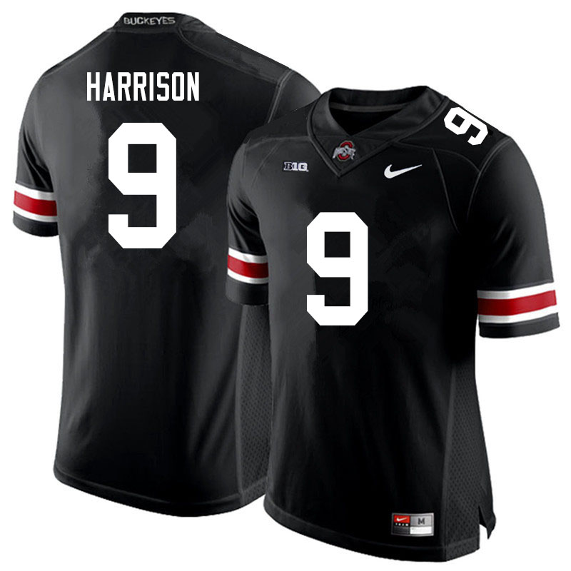 Ohio State Buckeyes #9 Zach Harrison College Football Jerseys Sale-Black